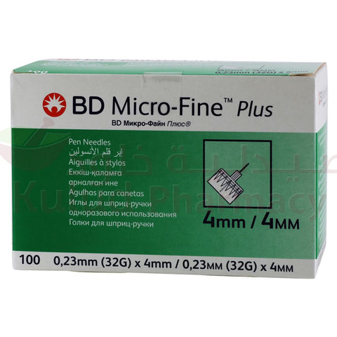 BD Microfine 4mm/4mm