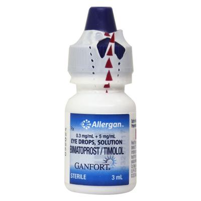 Ganfort EYE Drops 3ML 3ML Bottle
