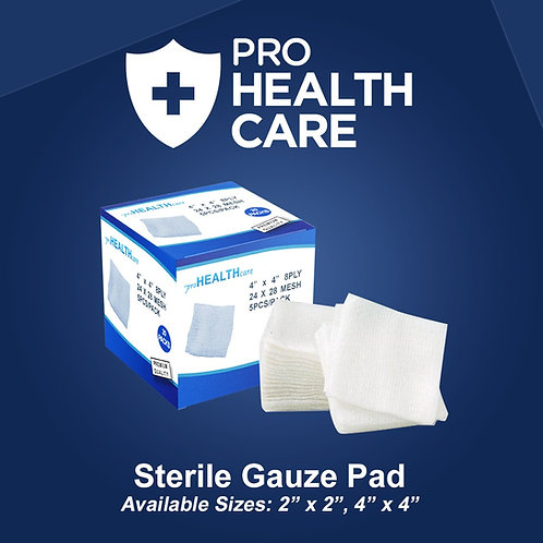 Sterile Gauze Swabs . 4X4 100 Pack