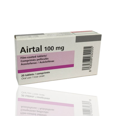 Airtal 100mg Tabs 40's 100mg 40 Tablet