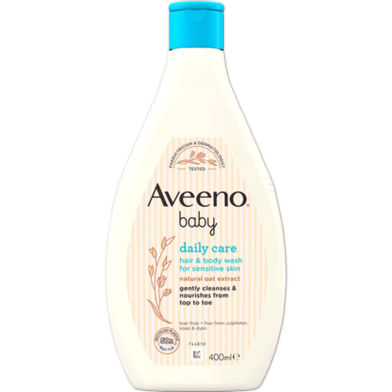 Aveeno Baby Daily Care Hair&amp;body Wash FOR Sensitive Skin 400ml