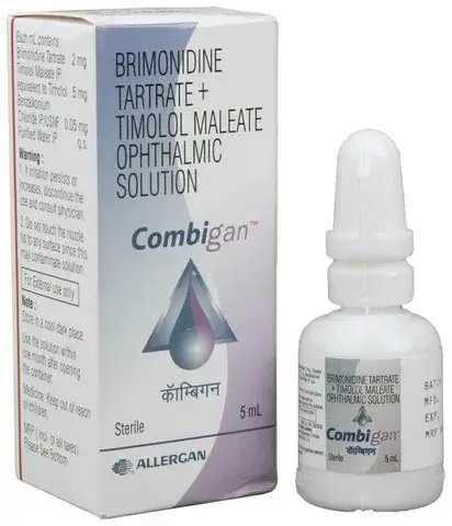 Combigan EYE Drops Brimonidine/timolol 5ML