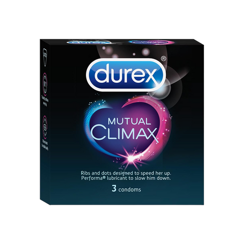 Durex Mutual Climax Condoms 3pcs 3pcs Pack