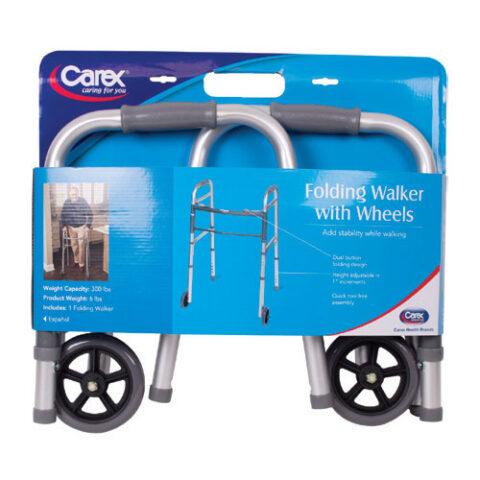 Walker With Wheels . Piece