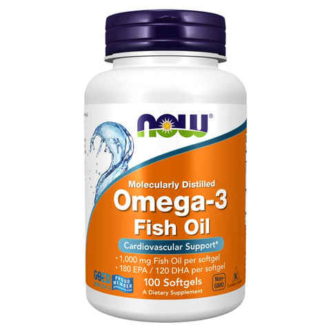 NOW Omega 3 1000mg Softgels 100s