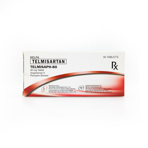 Telmisartan 80mg Tabs (safetelmi 80mg 30's)