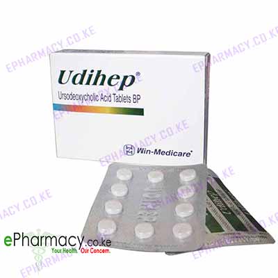 Udihep Forte 300mg Ursodeoxycholic Acid 300 MG 50 Tablet