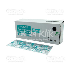 Zincos Disp Tabs 20mg 100s