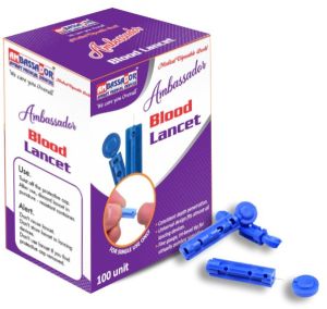 Blood Lancets Prickers . 100 Piece