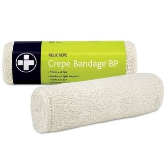 Crepe Bandage 15cm Bandage 4.5 4 Inches Piece