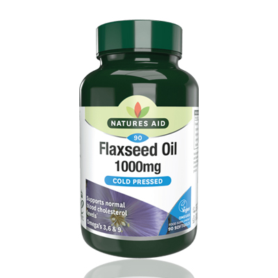NA Flaxseed OIL 1000mg Cold Pressed Vegan 90S