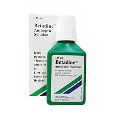 Betadine Antiseptic SOL 125ml
