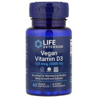 N/A Vitamin D3 5000iu(125mcg)vegetarian 60S