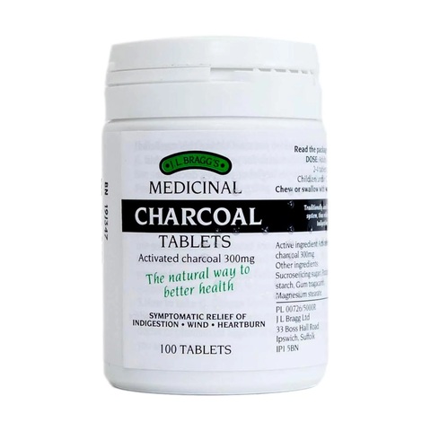 Braggs Charcoal Tablets 100s