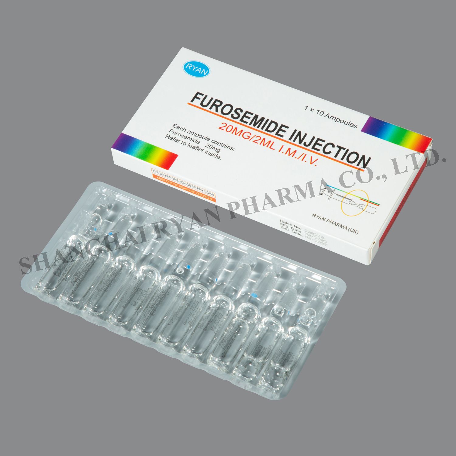 Frusemide 20mg/2ml Inj