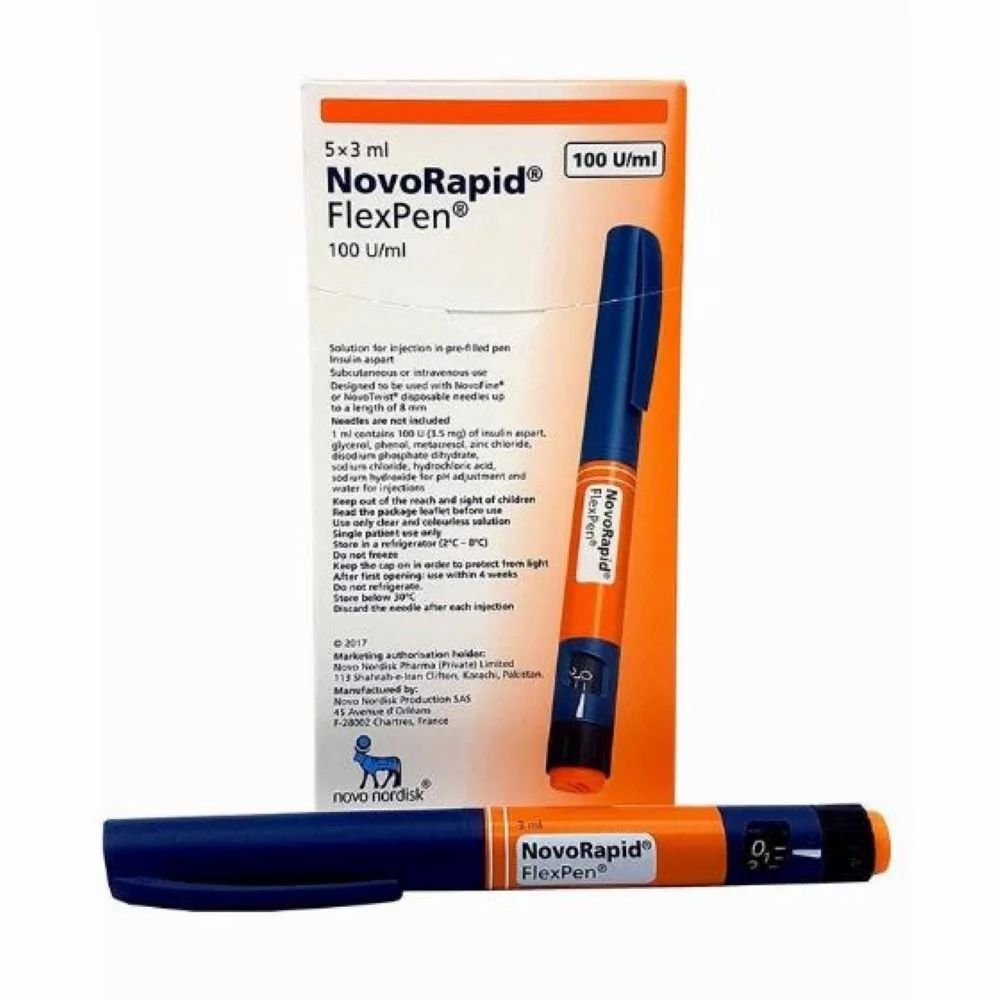 NOVORAPID FLEXIPEN SA (TURK) INJ Insulin 100IU/ml 5 InJection